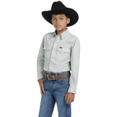 Camisa Vaquera Wrangler Niño Slim Fit Manga Larga 542